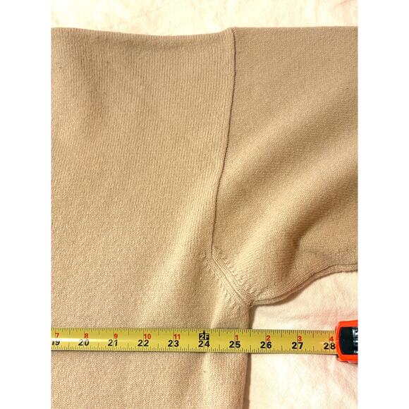 Pringle of Scotland Lambswool XL Men’s V Neck Pullover Sweater Beige EUC - Picture 6 of 8